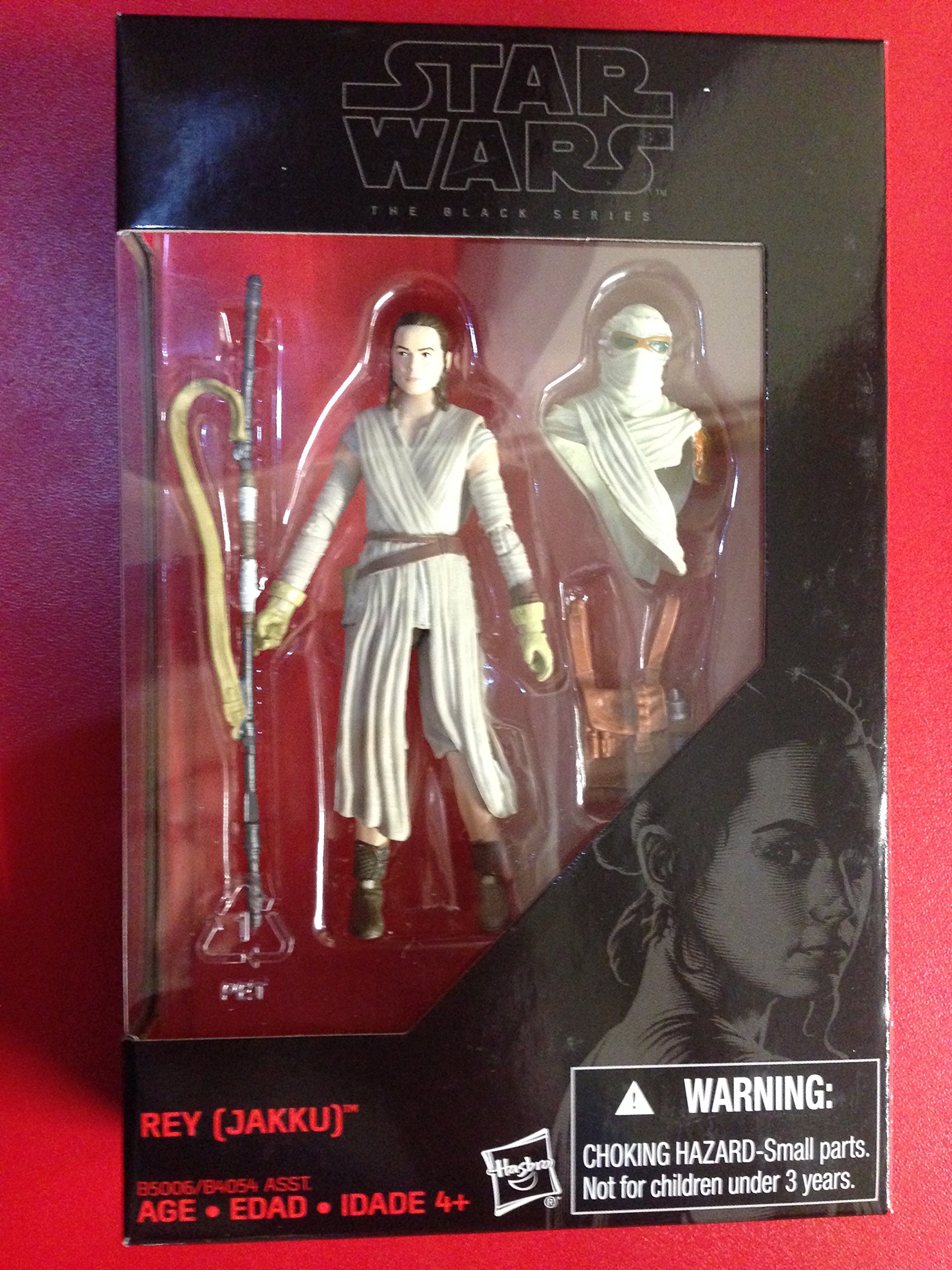 Foto 2 pulgar | Figura De Acción Star Wars The Black Series Rey (jakku) 9 Cm - Venta Internacional.