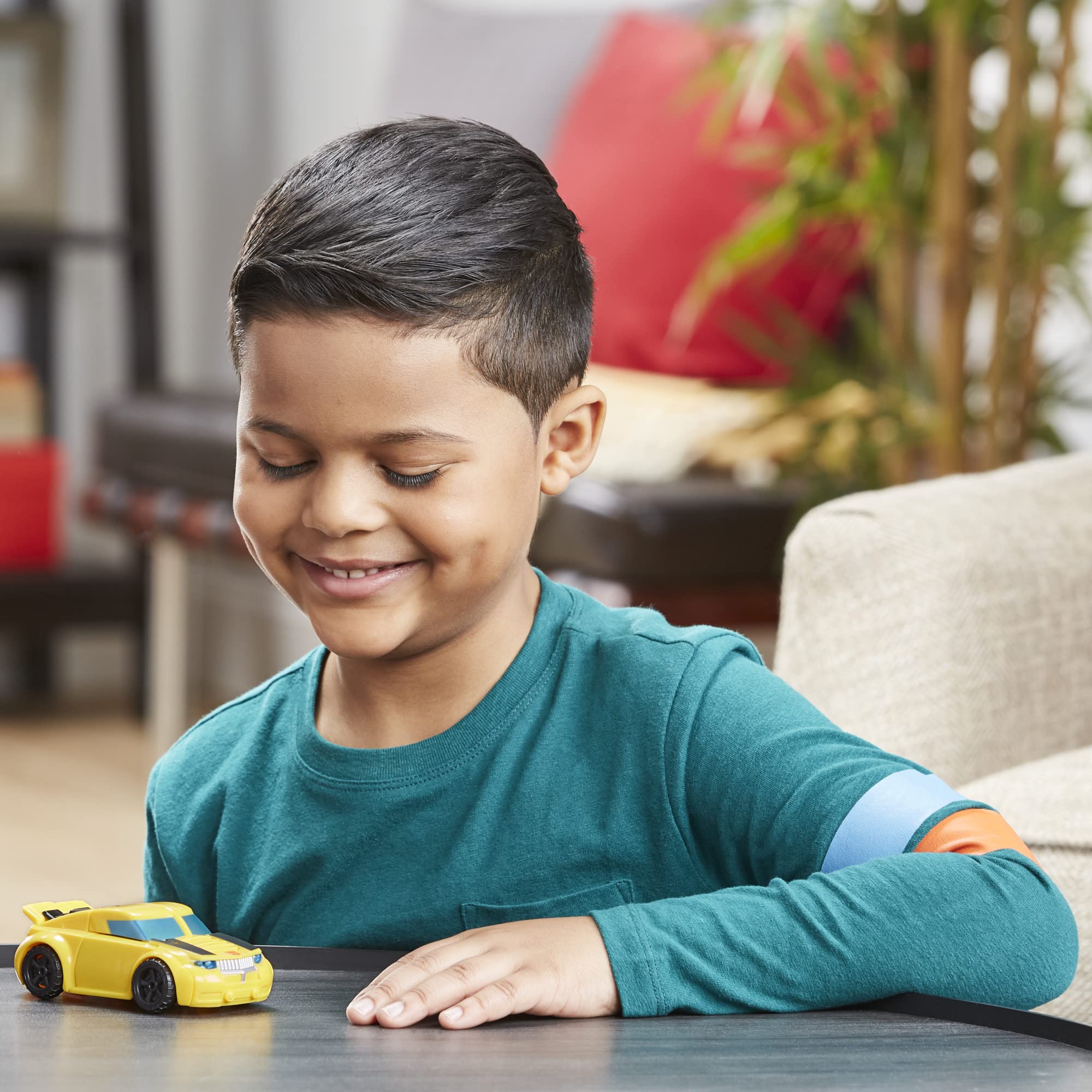 Foto 5 | Figura De Acción De Robot De Juguete Transformers Playskool Heroes Bumblebee - Venta Internacional.