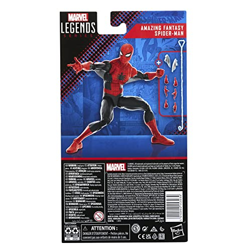 Foto 4 pulgar | Figura De Acción Spider-man Marvel Legends 60 Aniversario - Venta Internacional.