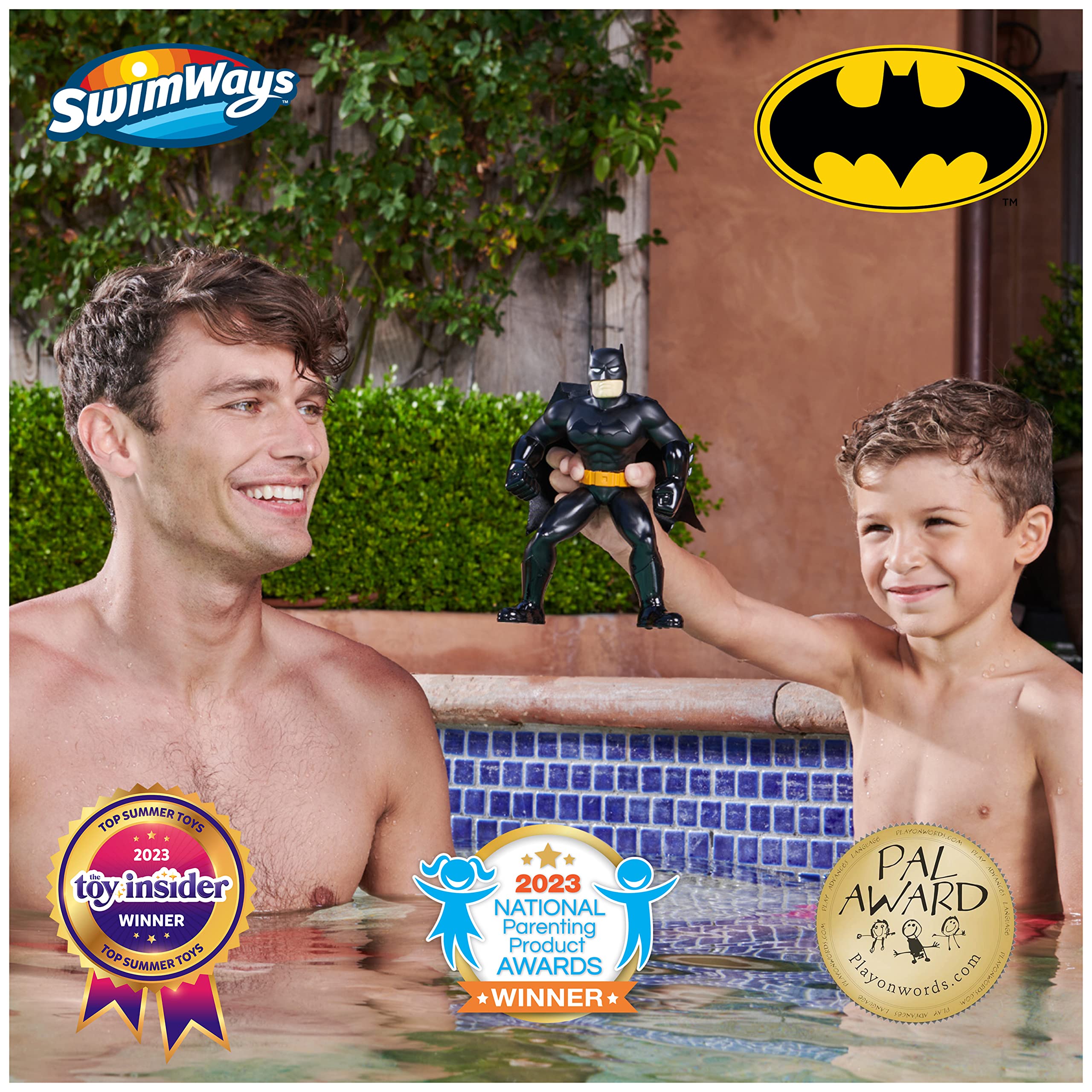 Foto 3 pulgar | Figuras Flotantes De Batman De Swimways Dc, Juguete Para Piscina, Niños A Partir De 3 Años - Venta Internacional.