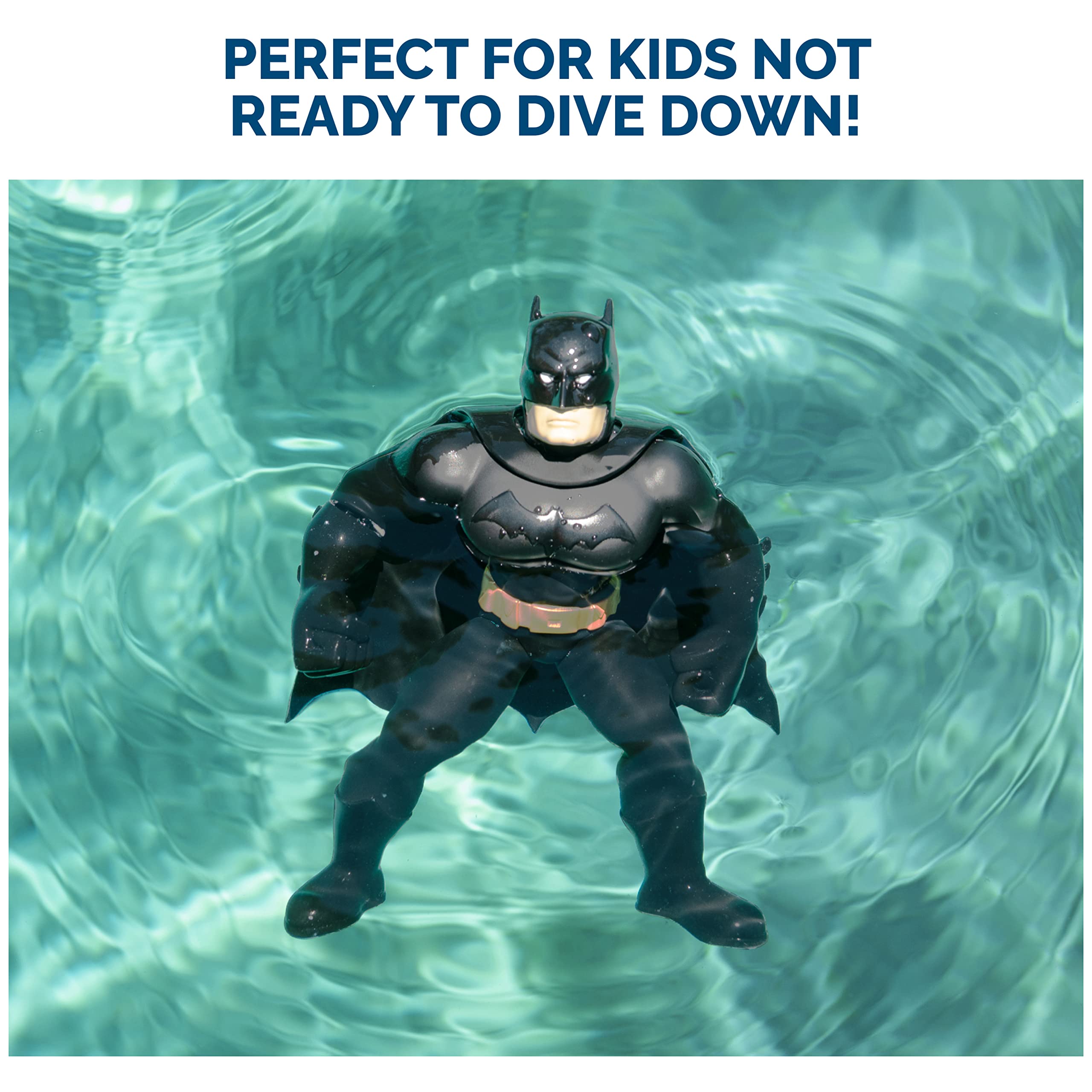 Foto 5 | Figuras Flotantes De Batman De Swimways Dc, Juguete Para Piscina, Niños A Partir De 3 Años - Venta Internacional.
