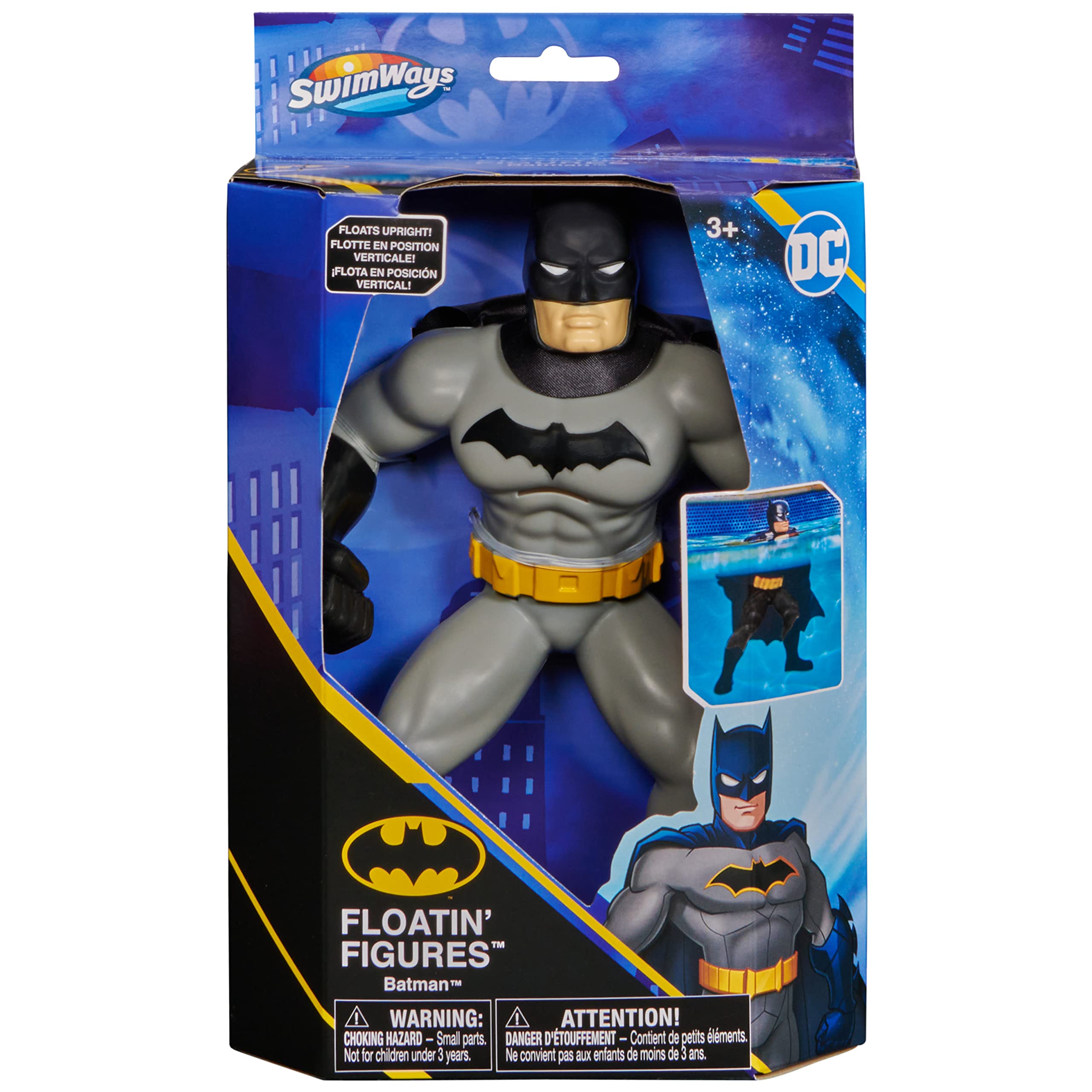 Foto 8 pulgar | Figuras Flotantes De Batman De Swimways Dc, Juguete Para Piscina, Niños A Partir De 3 Años - Venta Internacional.