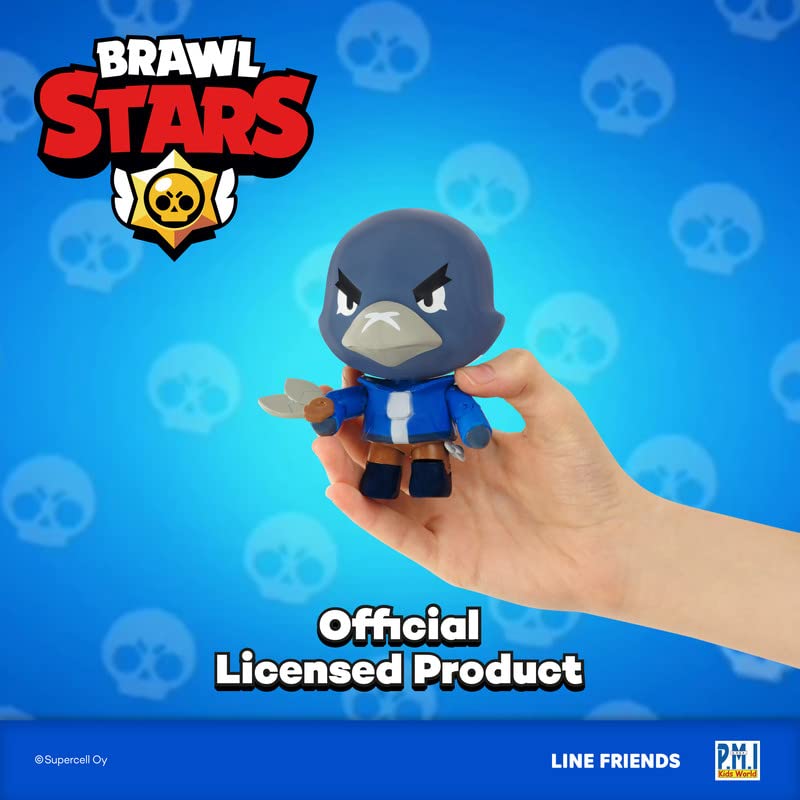 Foto 4 pulgar | Figura De Acción P.m.i. Brawl Stars Crow, 11,43 Cm De Altura, Coleccionable - Venta Internacional.