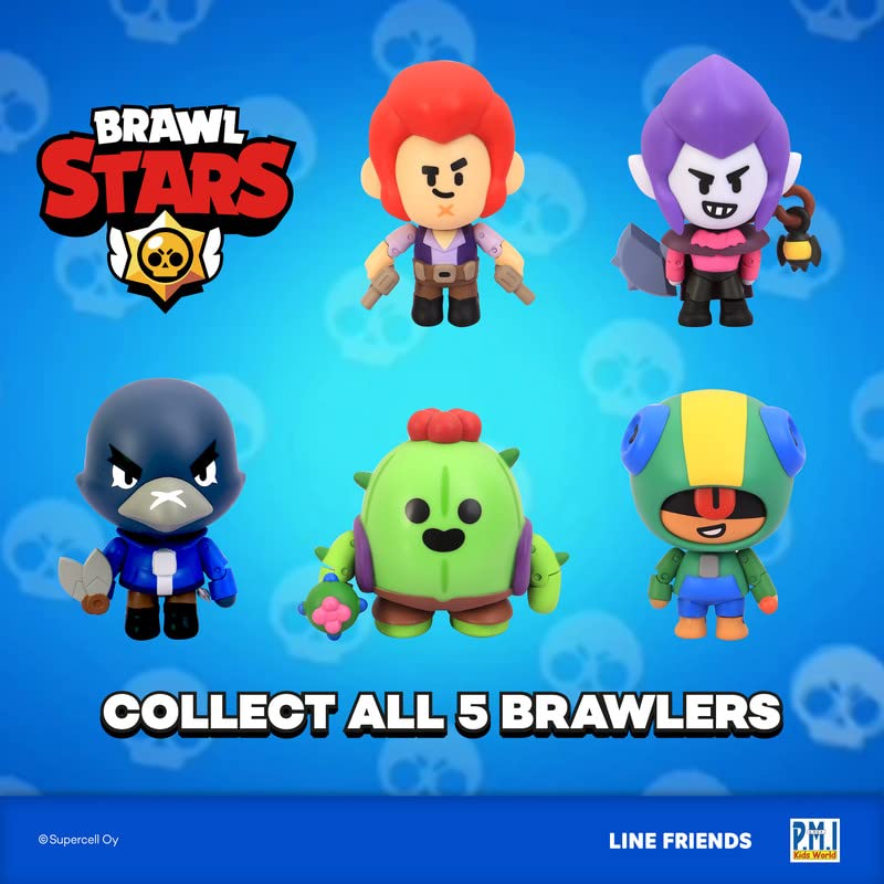 Foto 6 pulgar | Figura De Acción P.m.i. Brawl Stars Crow, 11,43 Cm De Altura, Coleccionable - Venta Internacional.