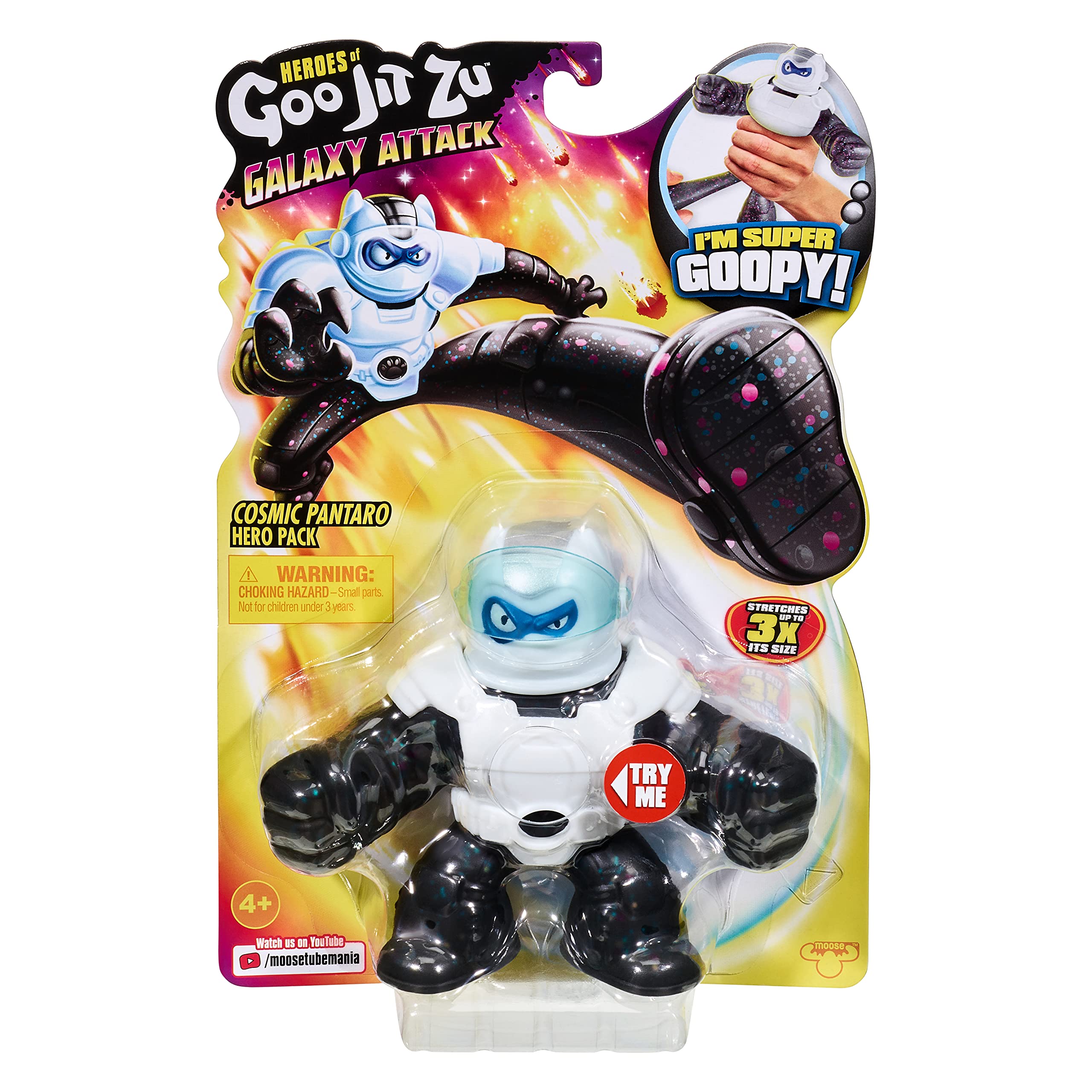 Foto 3 pulgar | Figura De Acción Heroes Of Goo Jit Zu Galaxy Attack Cosmic Pant - Venta Internacional.
