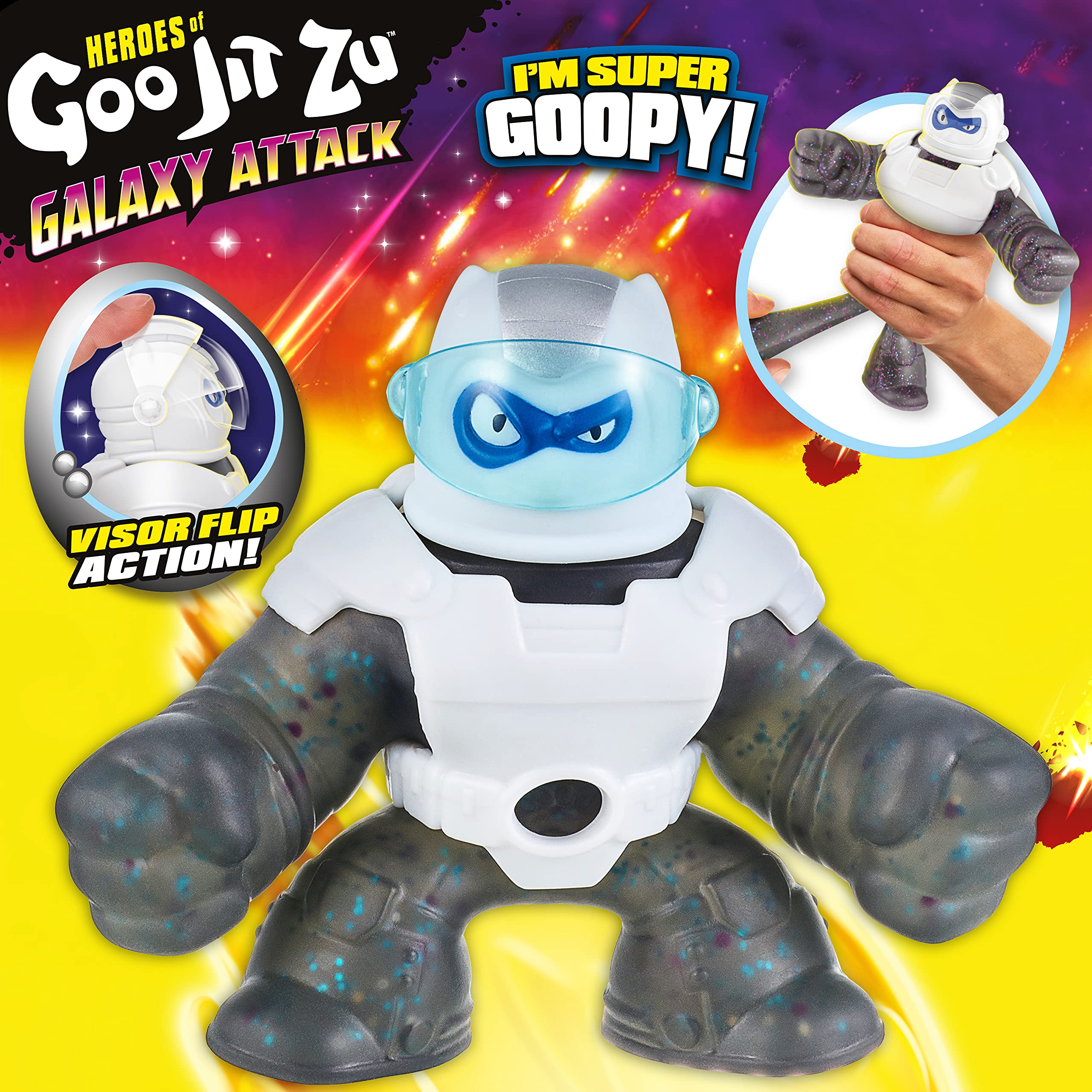Foto 5 pulgar | Figura De Acción Heroes Of Goo Jit Zu Galaxy Attack Cosmic Pant - Venta Internacional.