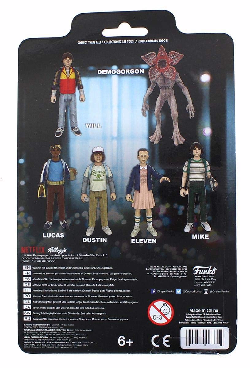 Foto 3 | Figura De Acción Funko Stanger Things Eleven Con Huevo, 9,5 Cm - Venta Internacional.
