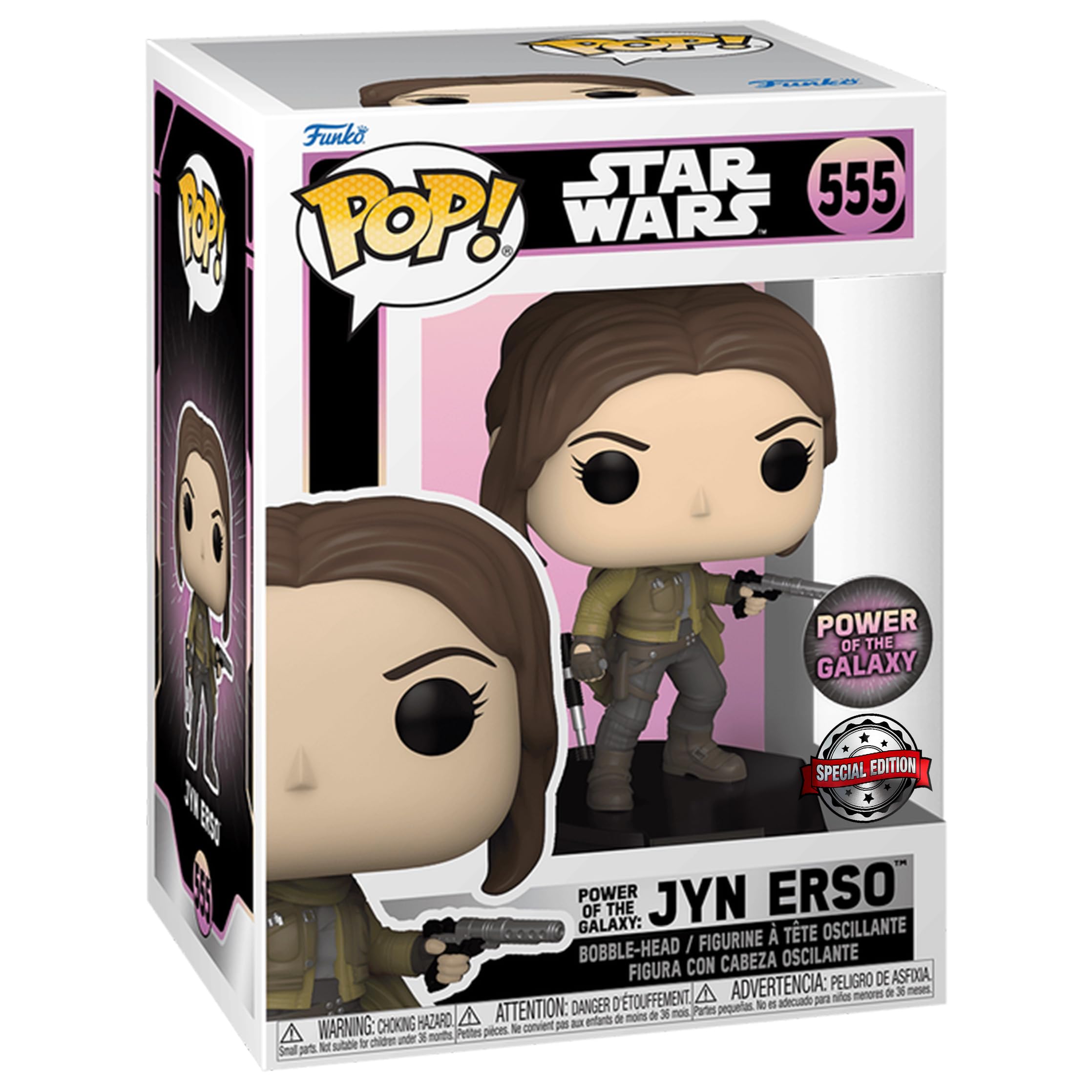 Foto 2 pulgar | ¡funko Pop! Star Wars: El Poder De La Galaxia Jyn Erso #555 - Venta Internacional.