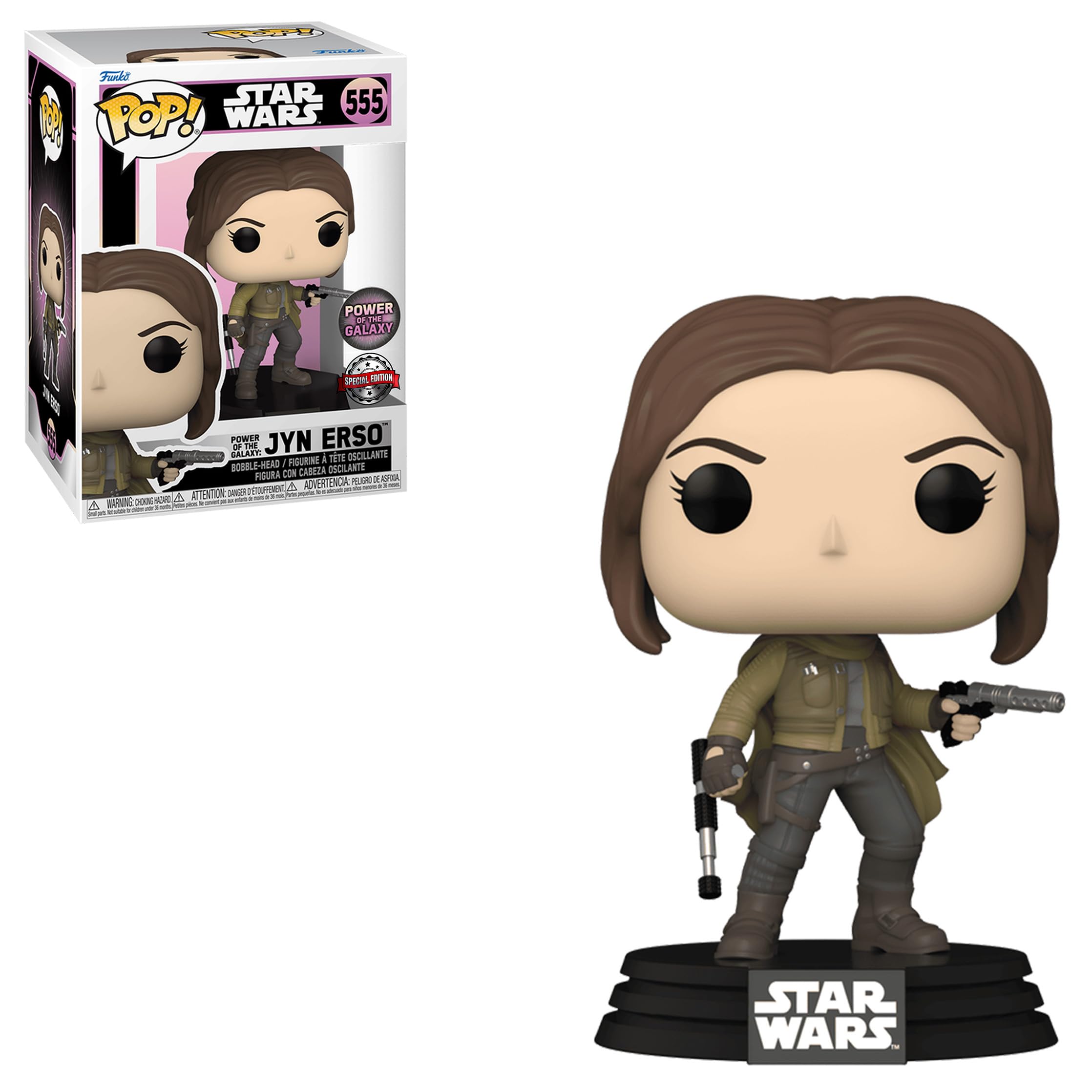 Foto 4 pulgar | ¡funko Pop! Star Wars: El Poder De La Galaxia Jyn Erso #555 - Venta Internacional.