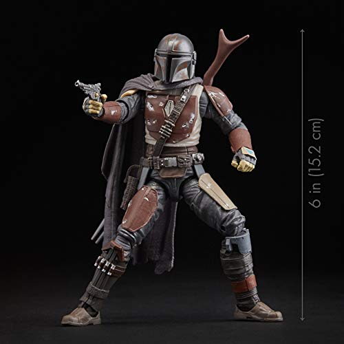 Foto 6 pulgar | Figura De Acción Star Wars The Mandalorian Black Series De 6 Pulgadas - Venta Internacional.