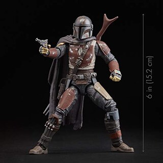 Foto 5 | Figura De Acción Star Wars The Mandalorian Black Series De 6 Pulgadas - Venta Internacional.