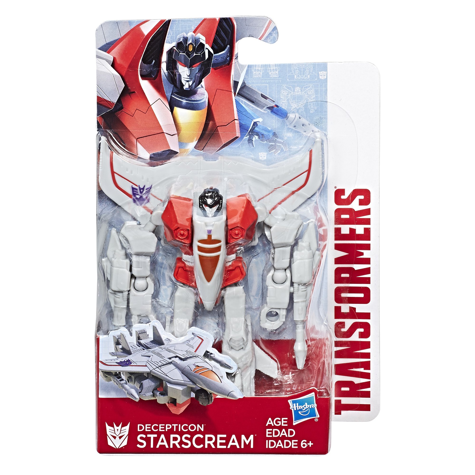 Foto 3 pulgar | Figura De Acción Transformers Authentics Decepticon Starscream - Venta Internacional.
