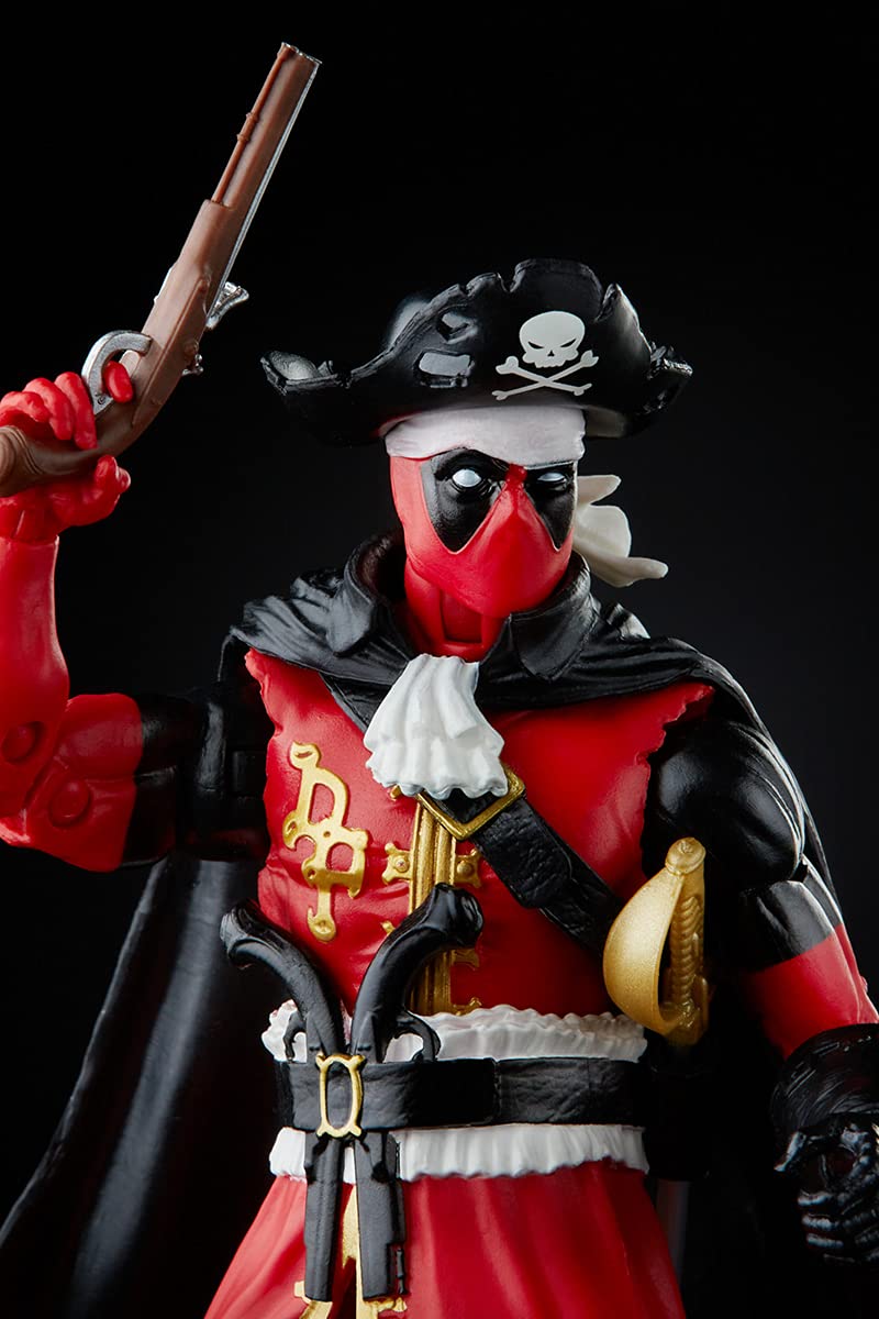 Foto 6 pulgar | Figura De Acción Marvel Hasbro Legends Series Deadpool 15 Cm - Venta Internacional.