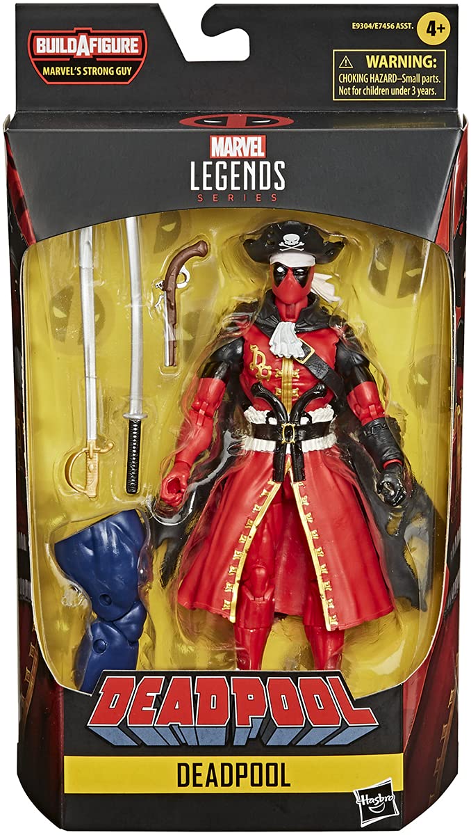 Foto 8 pulgar | Figura De Acción Marvel Hasbro Legends Series Deadpool 15 Cm - Venta Internacional.