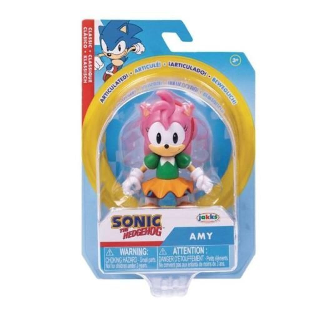 Foto 2 pulgar | Figura De Acción Sonic The Hedgehog Amy, Juguete Coleccionable De 6,35 Cm - Venta Internacional.