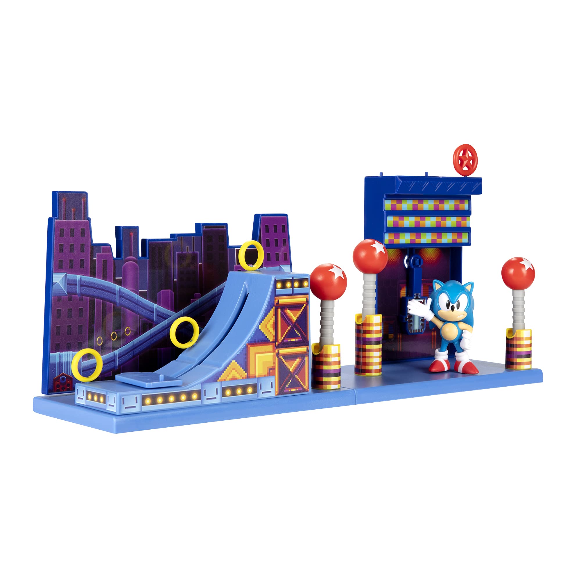 Foto 5 | Figuras De Acción Sonic The Hedgehog Studiopolis Zone 2.5 - Venta Internacional.