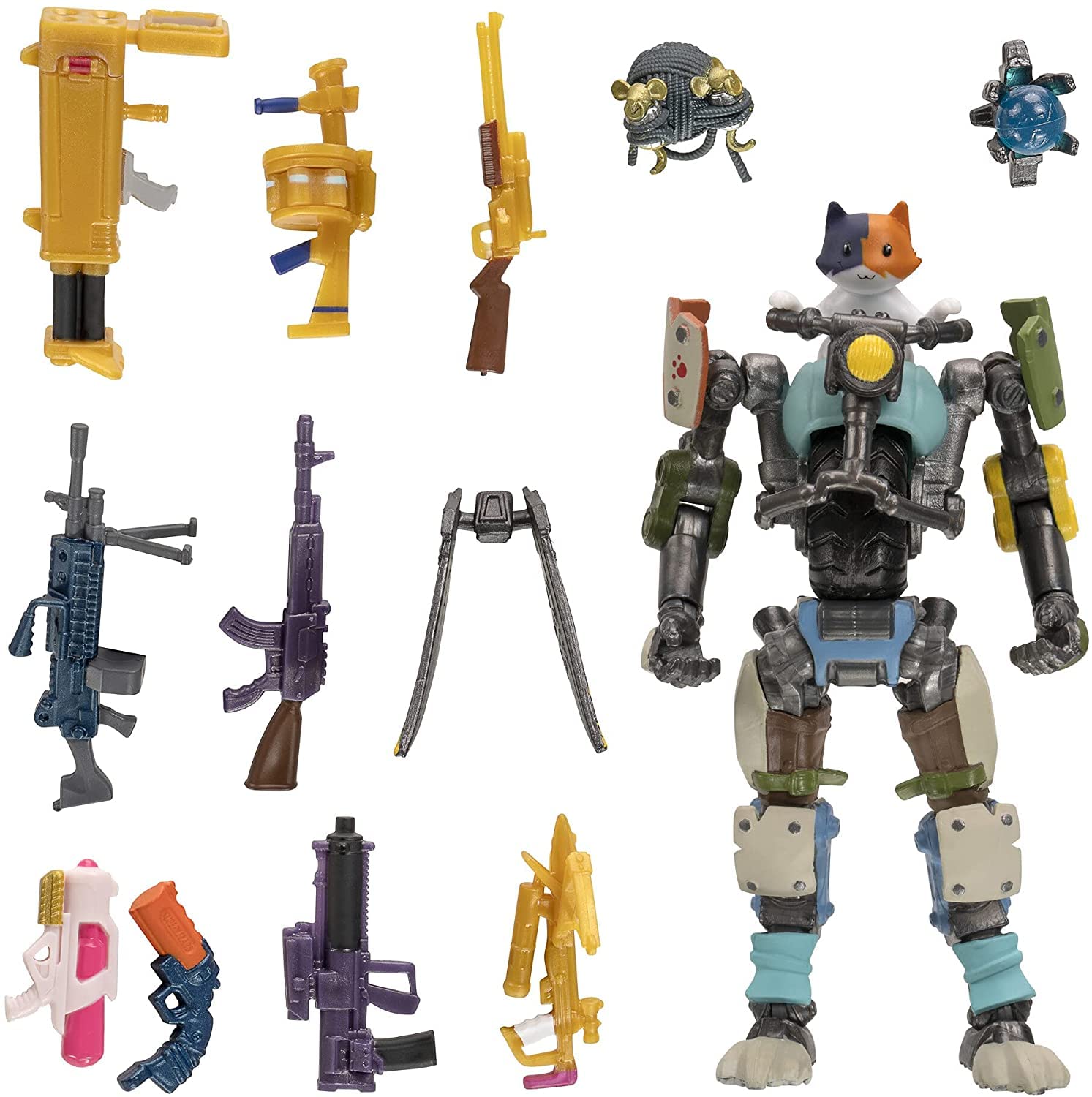 Foto 8 pulgar | Figura De Acción Fortnite Supply Llama Con 9 Armas Y 4 Atuendos - Venta Internacional.