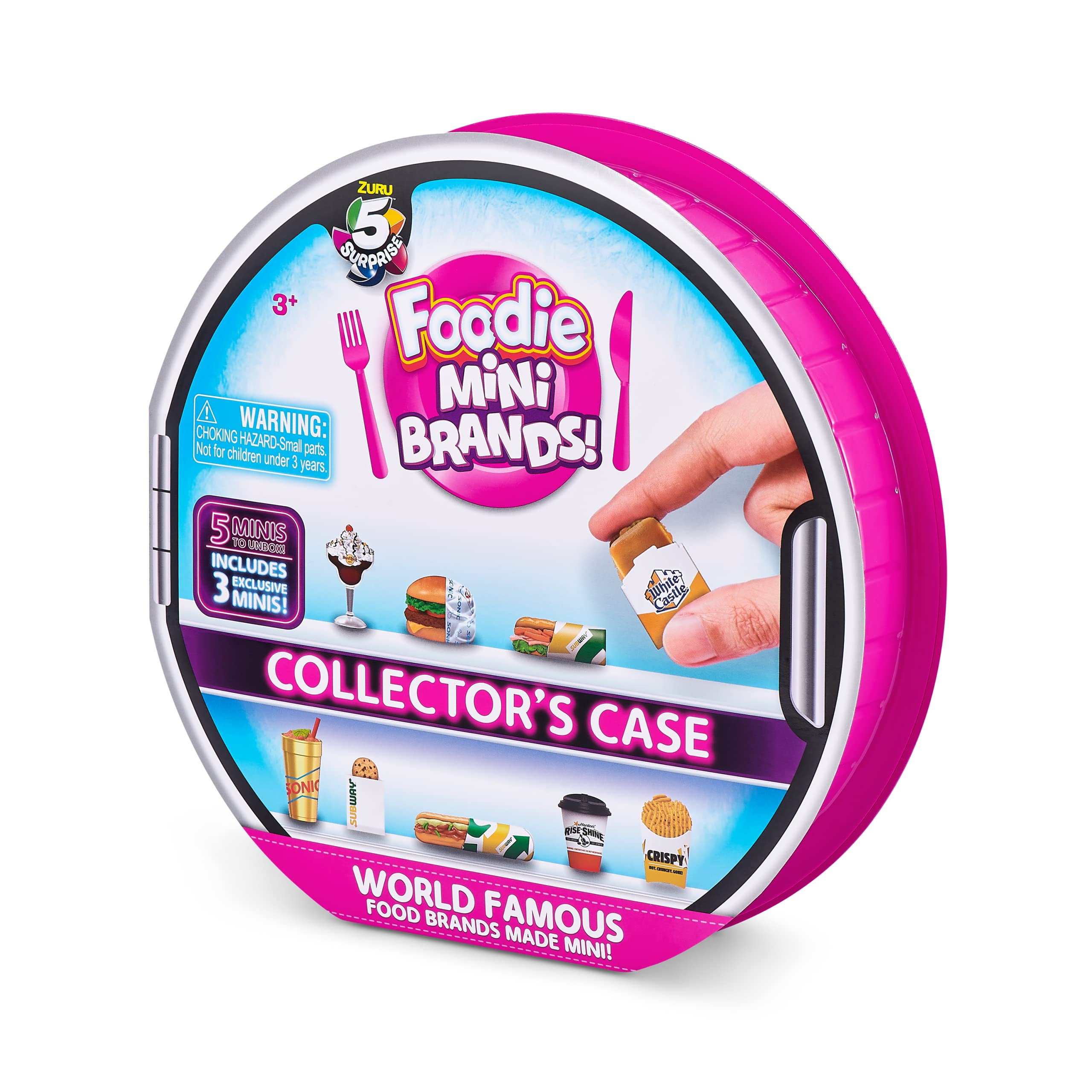 Foto 3 pulgar | Collector's Case 5 Minimarcas Surprise Foodie Con 5 Minis - Venta Internacional.