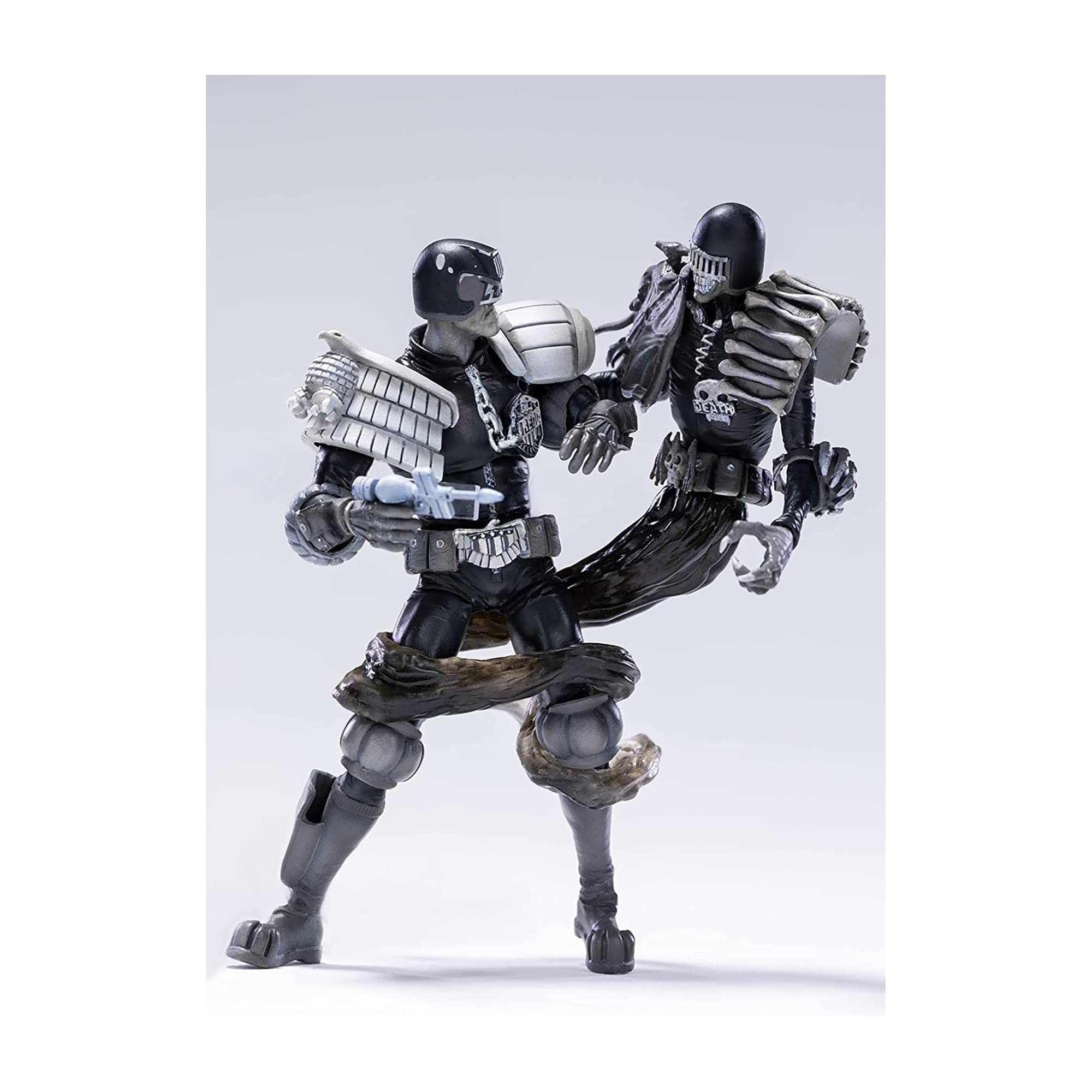Foto 2 pulgar | Figura De Acción Hiya Toys Judge Dredd Vs Death A Escala 1:18 - Venta Internacional.