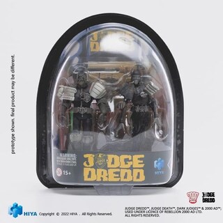 Foto 2 | Figura De Acción Hiya Toys Judge Dredd Vs Death A Escala 1:18 - Venta Internacional.