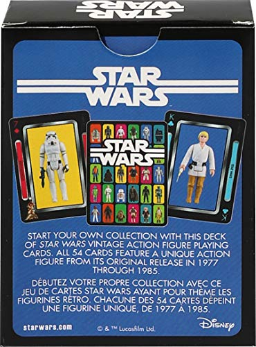 Foto 4 pulgar | Baraja De Cartas De Star Wars Con Temática De Figuras De Acc - Venta Internacional.