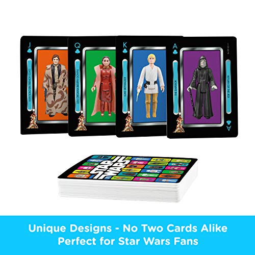 Foto 6 pulgar | Baraja De Cartas De Star Wars Con Temática De Figuras De Acc - Venta Internacional.