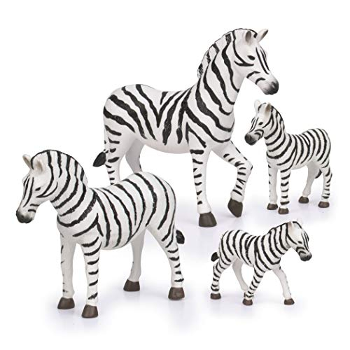 Foto 2 pulgar | Juguetes De Animales De Cebra En Miniatura Terra De Battat Para Niños A Partir De 3 Años (4 Unidades - Venta Intern