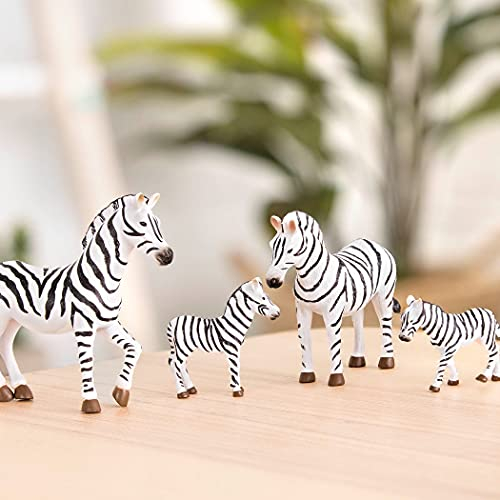 Foto 4 pulgar | Juguetes De Animales De Cebra En Miniatura Terra De Battat Para Niños A Partir De 3 Años (4 Unidades - Venta Intern