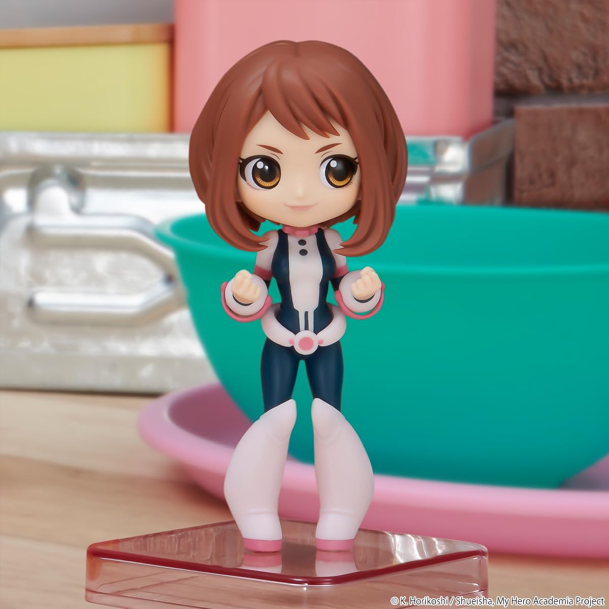 Foto 3 pulgar | Figura Banpresto My Hero Academia Q Bolsillo Ochaco Uraraka - Venta Internacional.