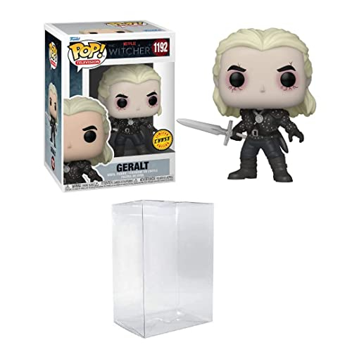 Foto 2 pulgar | Figura Funko Pop! Tv: Witcher: Geralt Chase Con Protector - Venta Internacional.