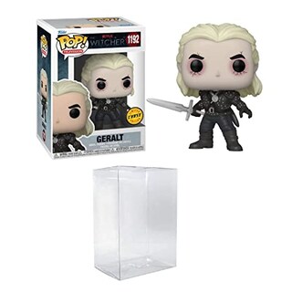Foto 1 | Figura Funko Pop! Tv: Witcher: Geralt Chase Con Protector - Venta Internacional.