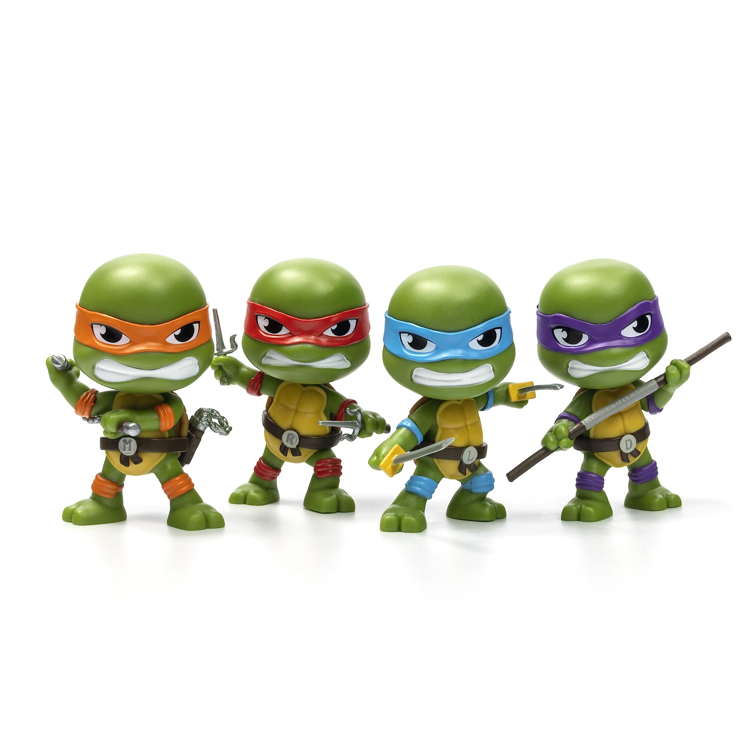 Figuras De Acción The Loyal Subjects Teenage Mutant Ninja Turtles, Paquete De 4 - Venta Internacional.