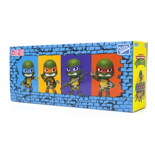 Foto 4 | Figuras De Acción The Loyal Subjects Teenage Mutant Ninja Turtles, Paquete De 4 - Venta Internacional.