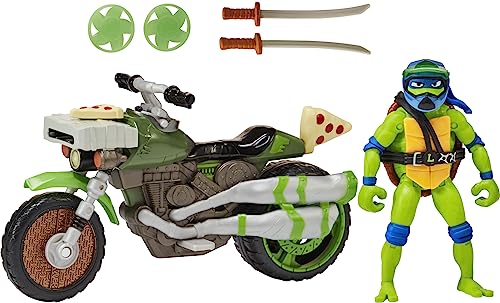 Figura De Acción Teenage Mutant Ninja Turtles Ninja Kick Cyc - Venta Internacional.