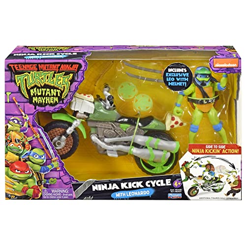 Foto 7 pulgar | Figura De Acción Teenage Mutant Ninja Turtles Ninja Kick Cyc - Venta Internacional.