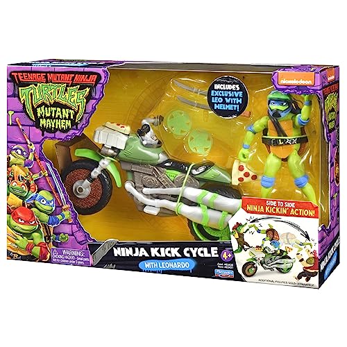 Foto 8 pulgar | Figura De Acción Teenage Mutant Ninja Turtles Ninja Kick Cyc - Venta Internacional.