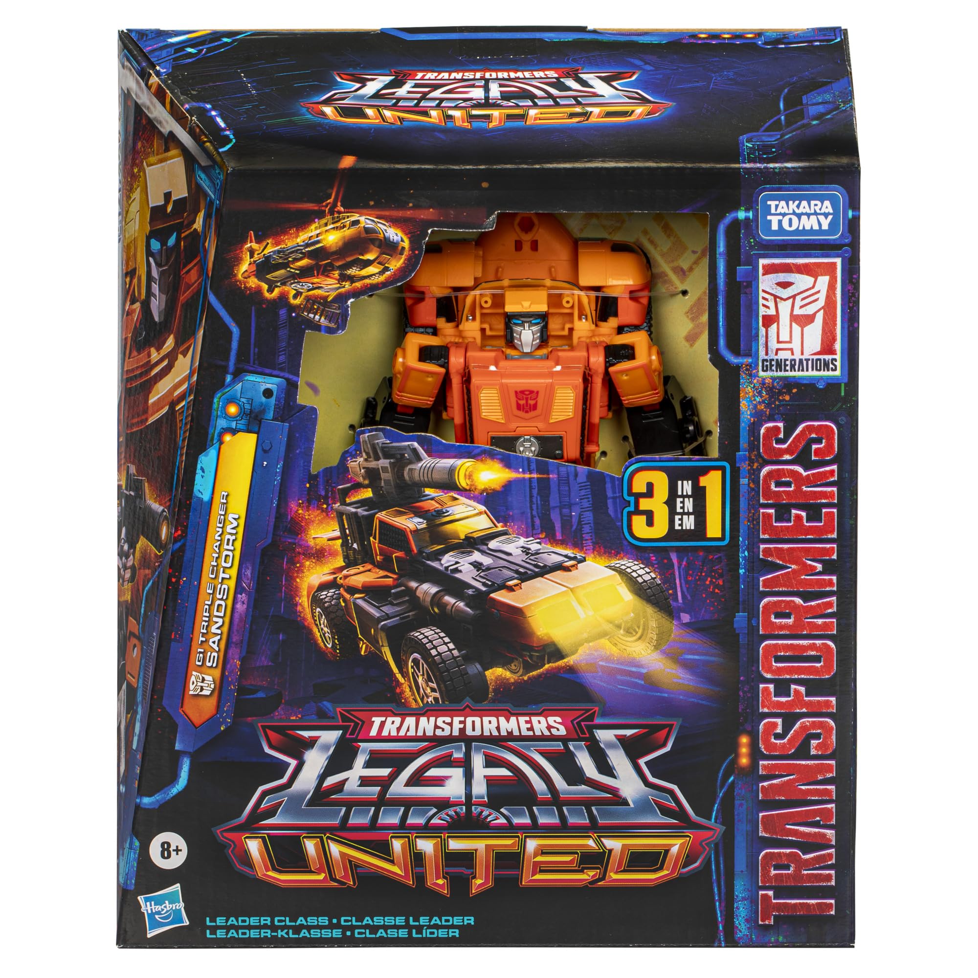 Foto 2 | Figura de Acción Transformers Legacy United Leader Sandstorm - Venta Internacional