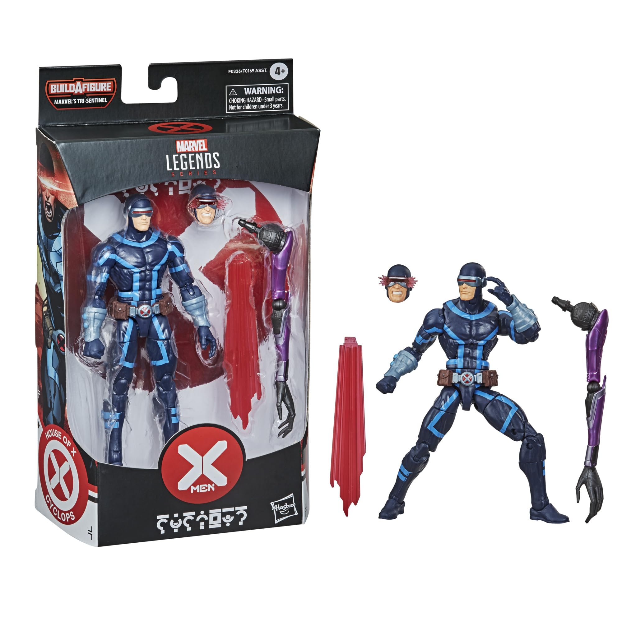 Foto 2 pulgar | Figura de Acción Marvel Hasbro Legends X-Men Cyclops 15 cm - Venta Internacional