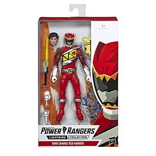 Foto 5 | Figura De Acción Hasbro Power Rangers Lightning Dino Charge Red - Venta Internacional.