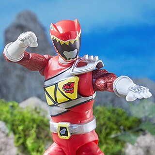 Foto 7 | Figura De Acción Hasbro Power Rangers Lightning Dino Charge Red - Venta Internacional.