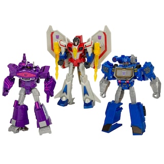 Foto 1 | Figuras De Acción Transformers Decepticon Commander, Paquete De 3 - Venta Internacional.