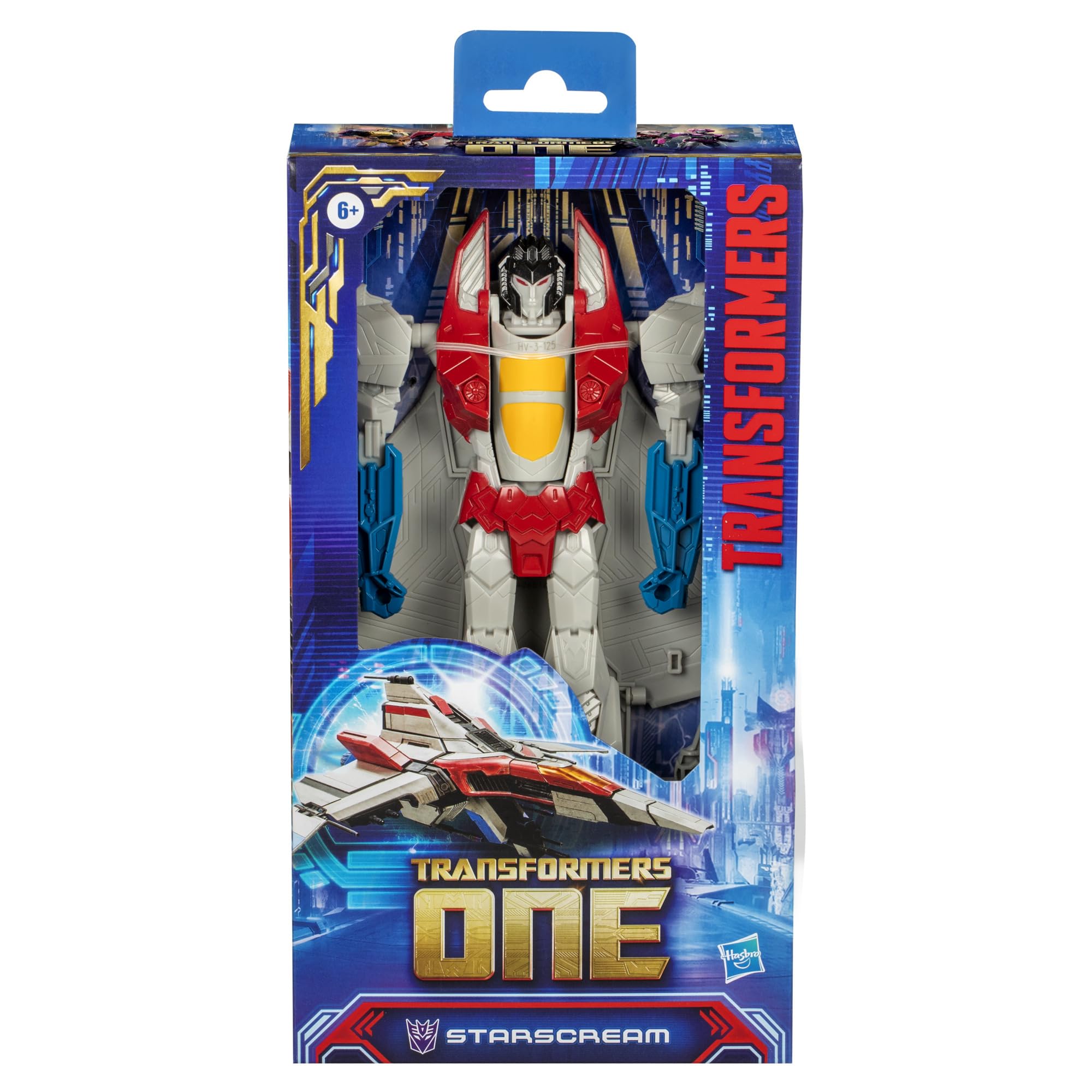 Foto 3 pulgar | Figura De Acción Transformers One Mega Changer Starscream 28 Cm - Venta Internacional.