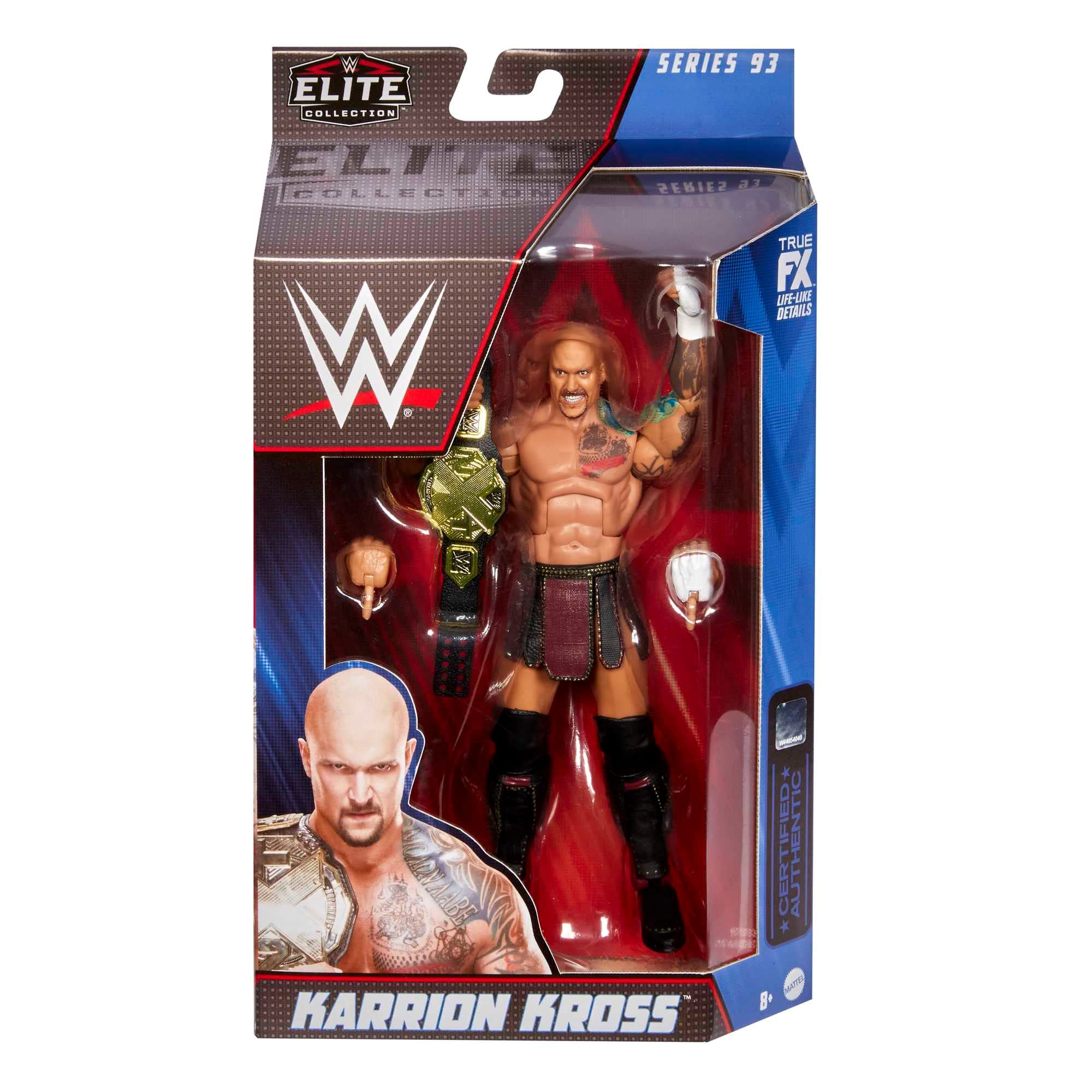 Foto 6 pulgar | Figura De Acción De Karrion Kross De La Wwe, Coleccionable D - Venta Internacional.