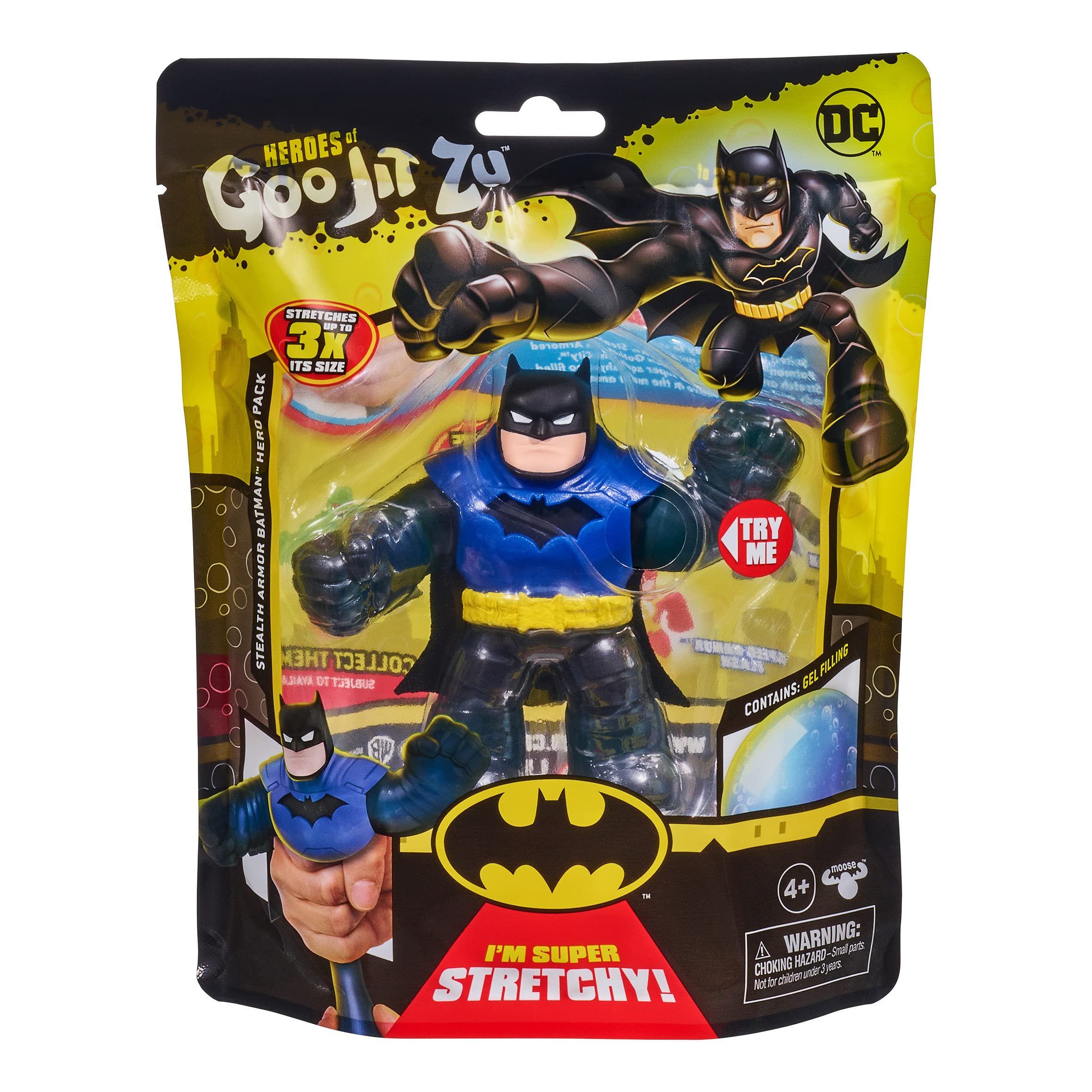 Foto 3 pulgar | Figura De Acción Heroes Of Goo Jit Zu Dc Stealth Armor Batman - Venta Internacional.