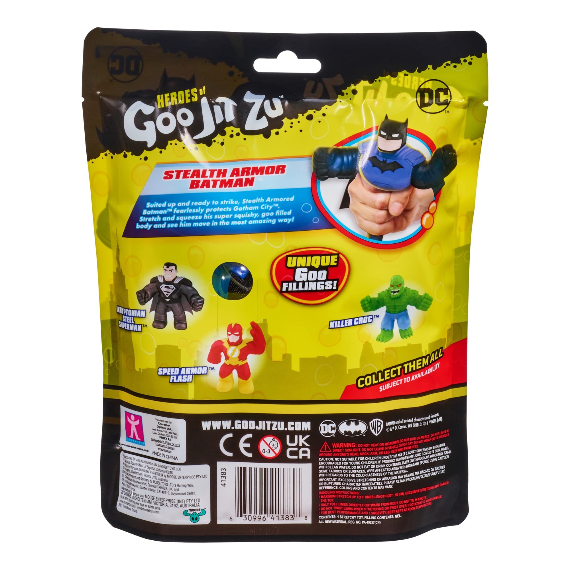 Foto 6 pulgar | Figura De Acción Heroes Of Goo Jit Zu Dc Stealth Armor Batman - Venta Internacional.