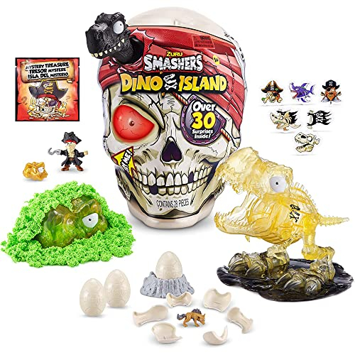 Foto 2 pulgar | Toy Smashers Dino Island Giant Skull (t-rex) Zuru Con 30+ Sur - Venta Internacional.