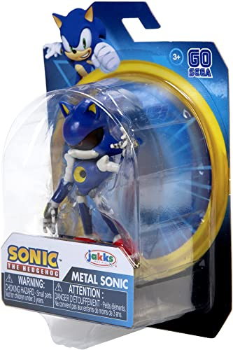 Foto 4 pulgar | Figura De Acción Sonic The Hedgehog, Juguete Coleccionable Sonic De Metal De 2.5 Pulgadas, Azul - Venta Internacional.