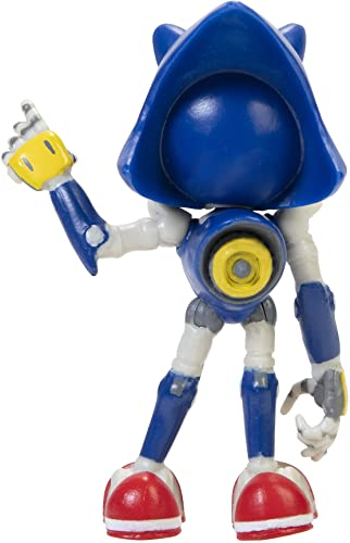 Foto 4 | Figura De Acción Sonic The Hedgehog, Juguete Coleccionable Sonic De Metal De 2.5 Pulgadas, Azul - Venta Internacional.