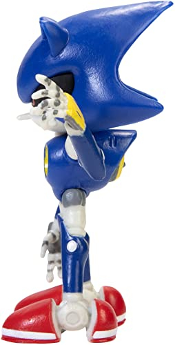 Foto 6 pulgar | Figura De Acción Sonic The Hedgehog, Juguete Coleccionable Sonic De Metal De 2.5 Pulgadas, Azul - Venta Internacional.