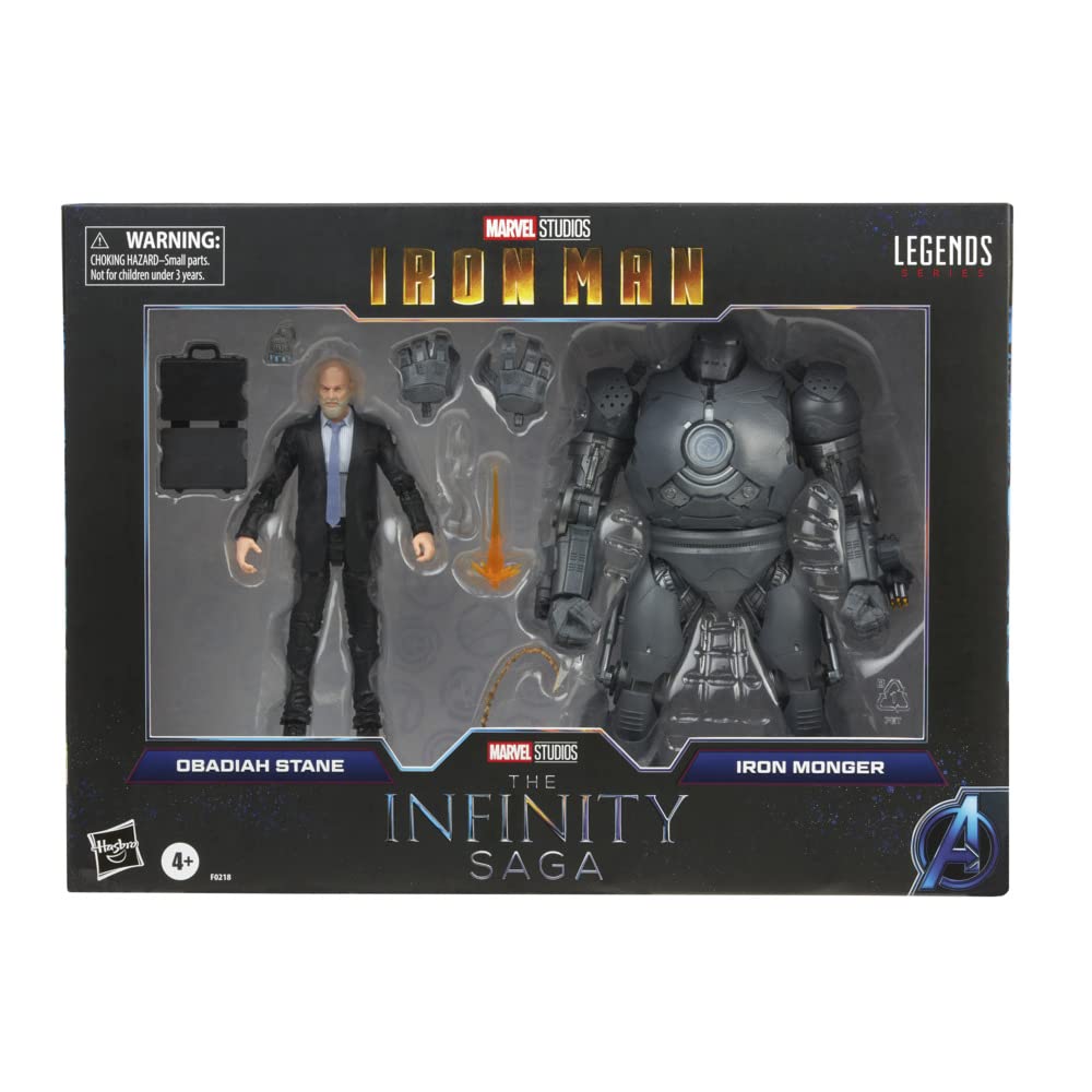 Foto 3 pulgar | Figura De Acción De Juguete De La Serie Marvel Legends De 15 Cm, Abadiah Stane - Venta Internacional.